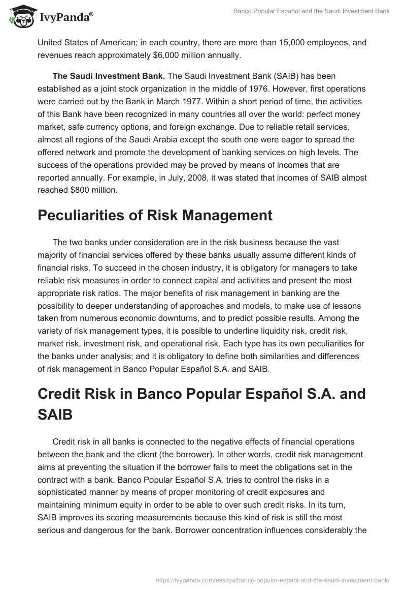 Banco Popular Español and the Saudi Investment Bank. Page 2