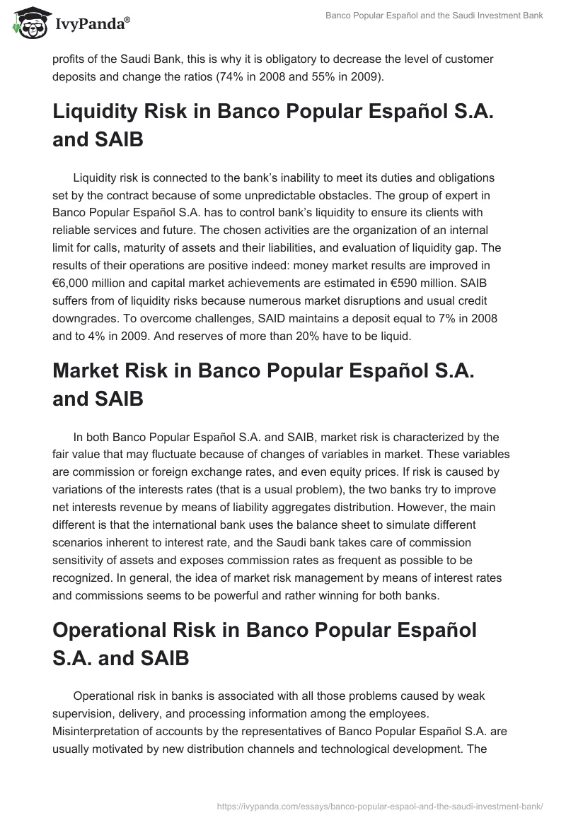 Banco Popular Español and the Saudi Investment Bank. Page 3