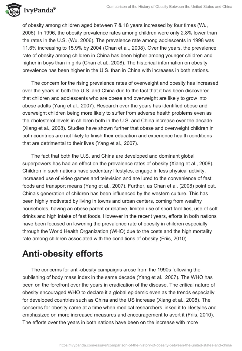 Comparison of the History of Obesity Between the United States and China. Page 3