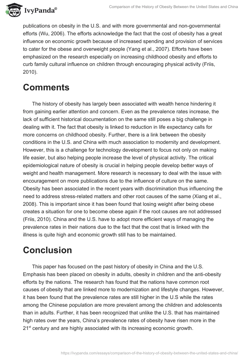 Comparison of the History of Obesity Between the United States and China. Page 4