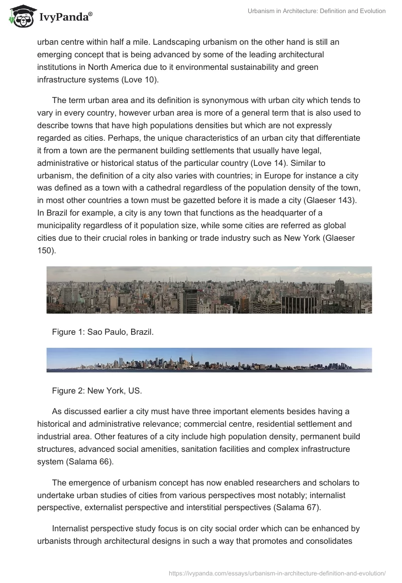 Urbanism in Architecture: Definition and Evolution. Page 2