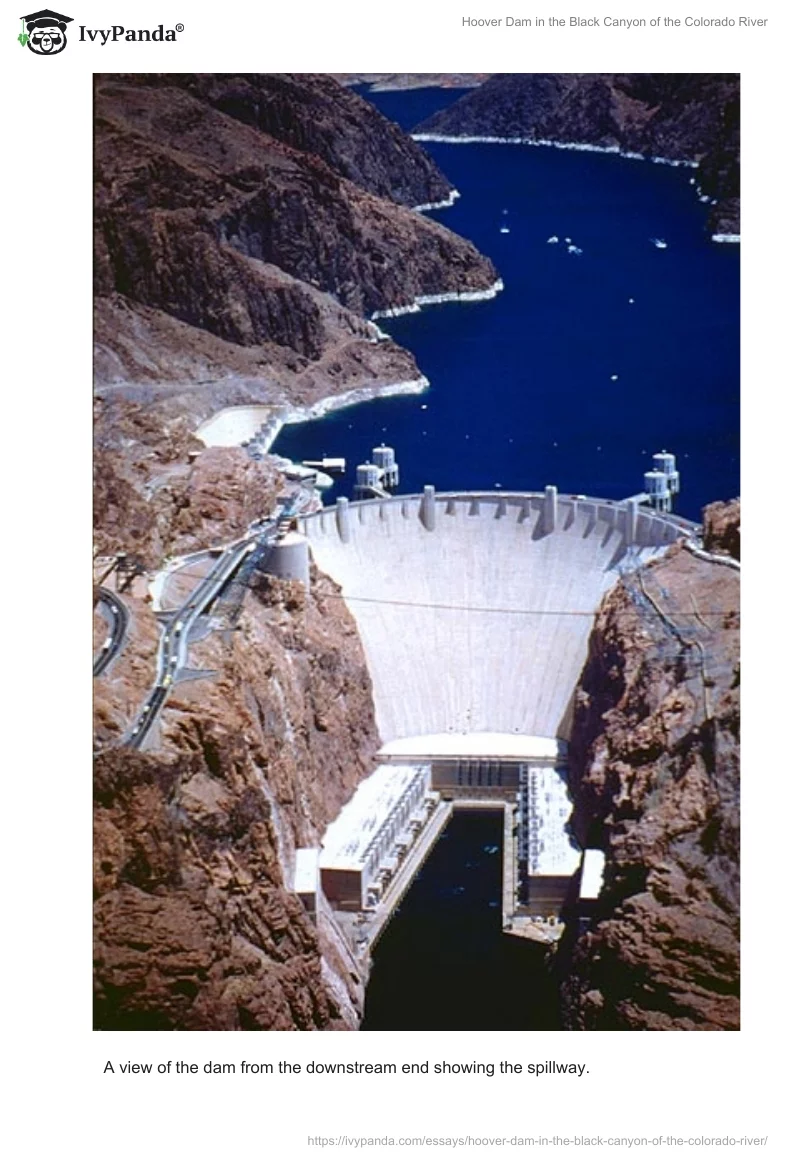 Hoover Dam in the Black Canyon of the Colorado River. Page 5