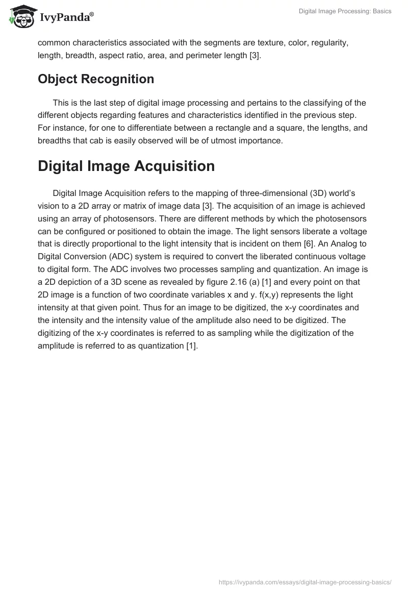 Digital Image Processing: Basics. Page 4