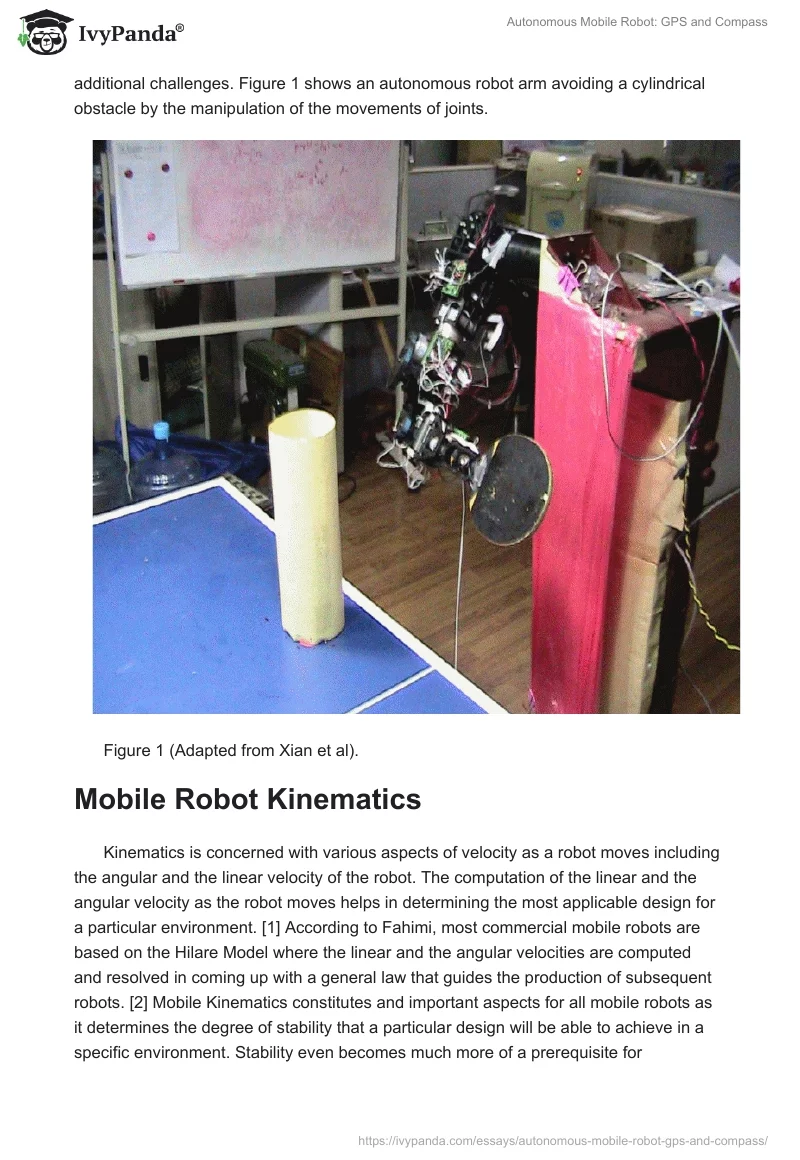 Autonomous Mobile Robot: GPS and Compass. Page 3