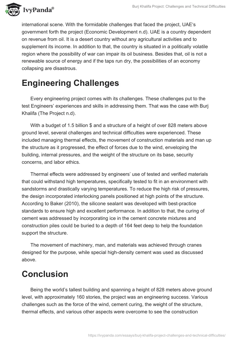 Burj Khalifa Project: Challenges and Technical Difficulties. Page 4