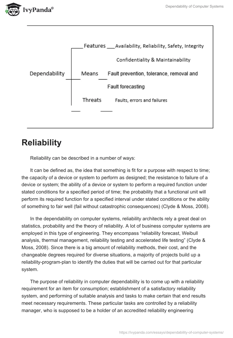 Dependability of Computer Systems. Page 2