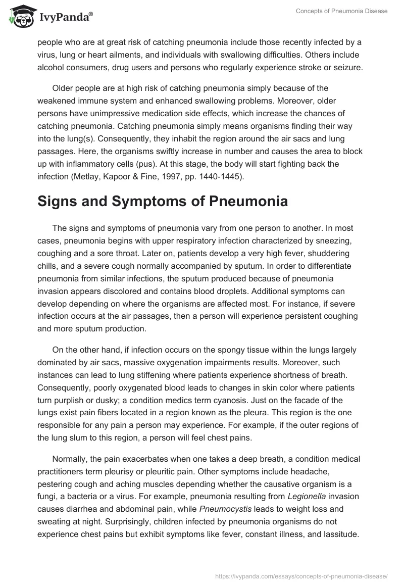 Concepts of Pneumonia Disease. Page 3