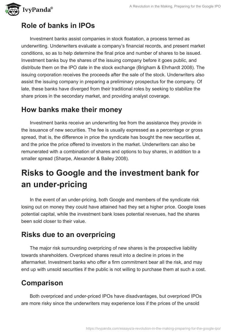 A Revolution in the Making, Preparing for the Google IPO. Page 3