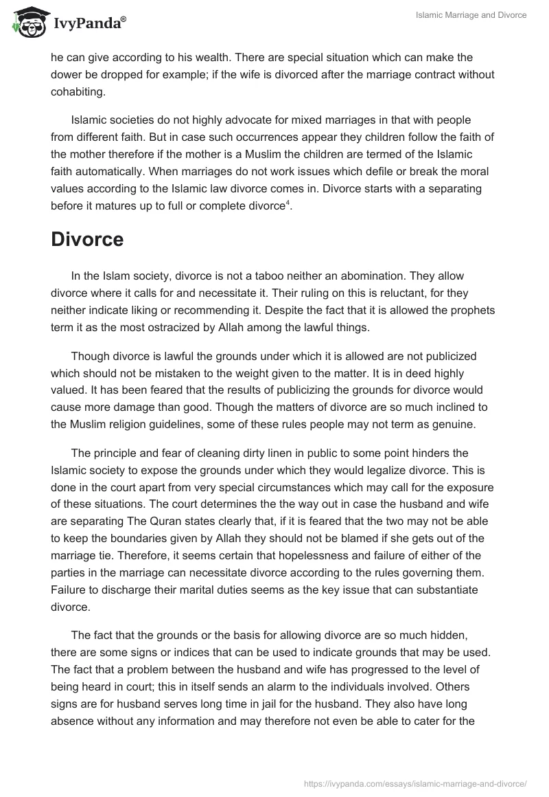 Islamic Marriage and Divorce. Page 3