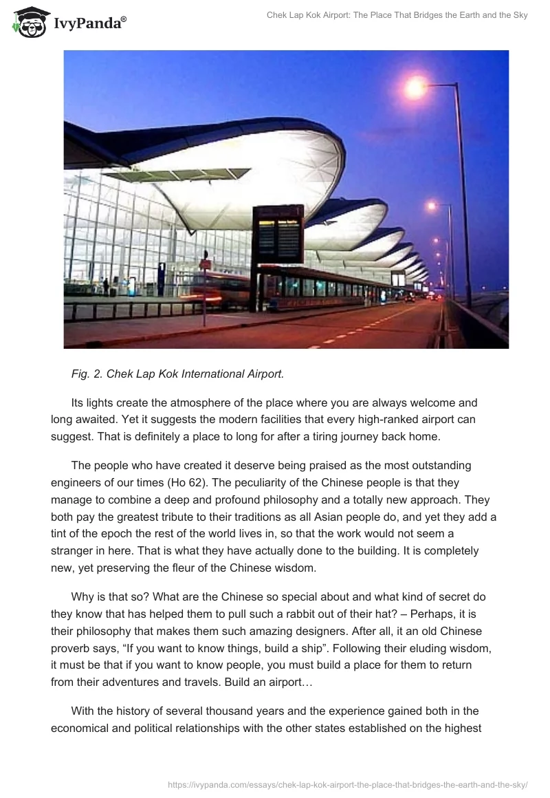 Chek Lap Kok Airport: The Place That Bridges the Earth and the Sky. Page 4