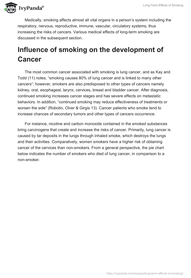 Long-Term Effects of Smoking. Page 2
