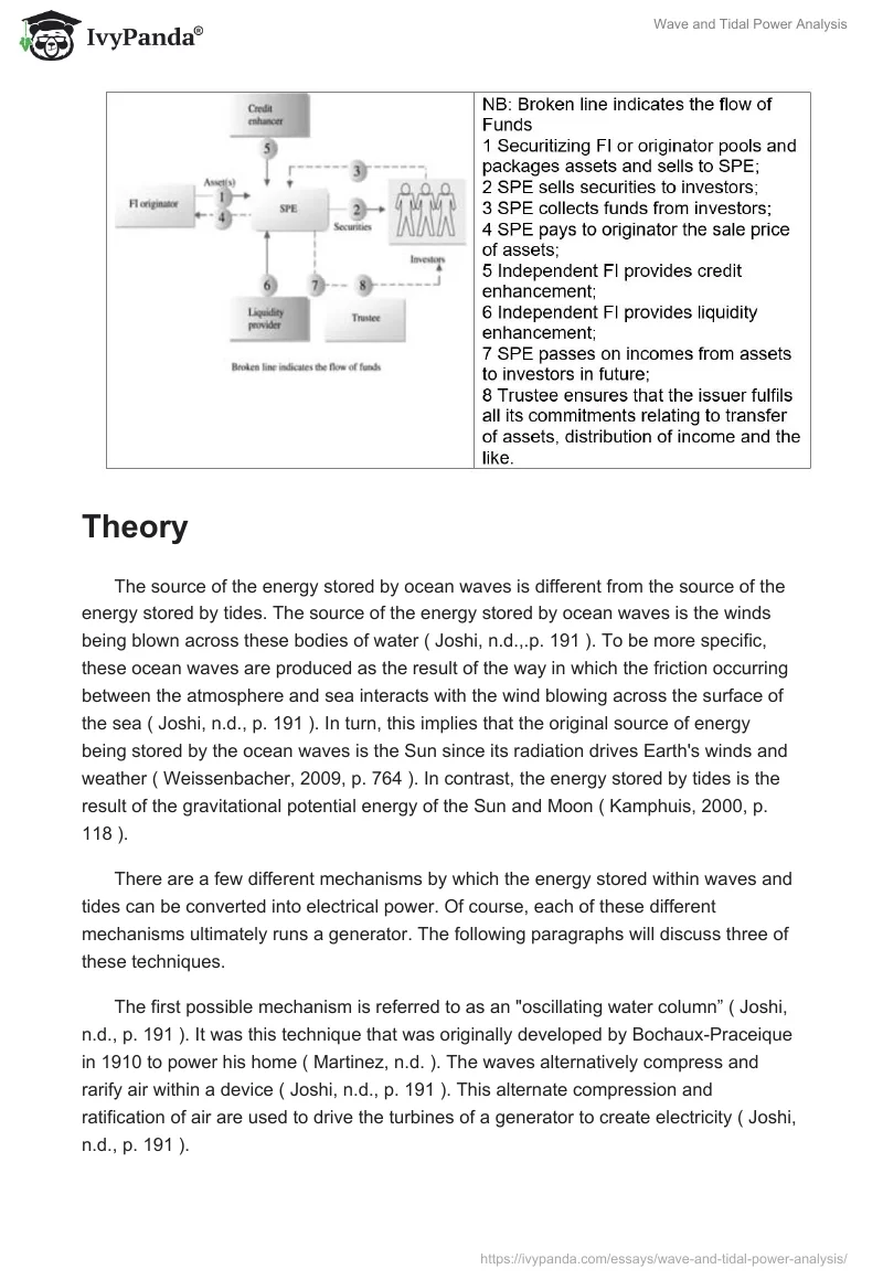 Wave and Tidal Power Analysis. Page 2