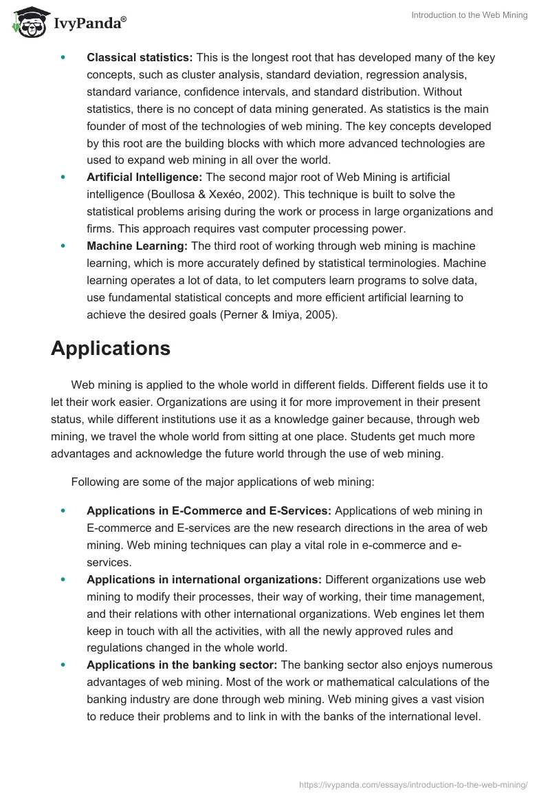 Introduction to the Web Mining. Page 2