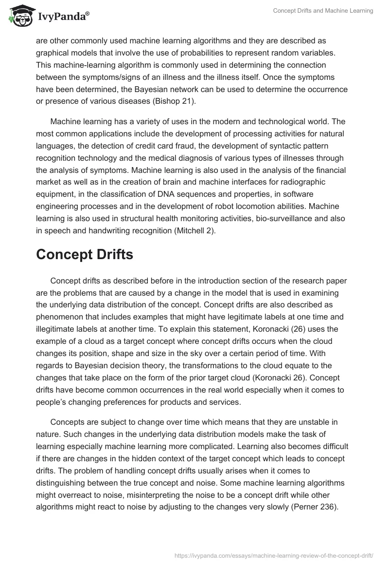 Concept Drifts and Machine Learning. Page 3