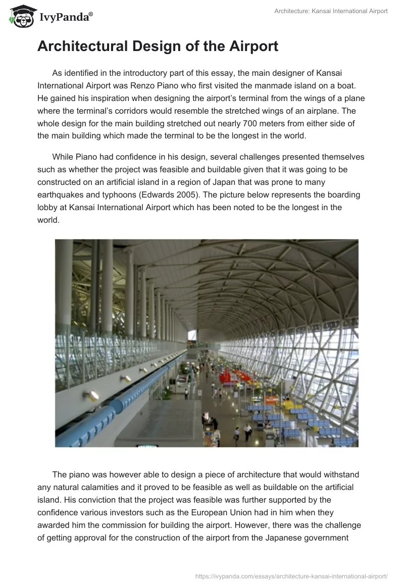 Architecture: Kansai International Airport. Page 2