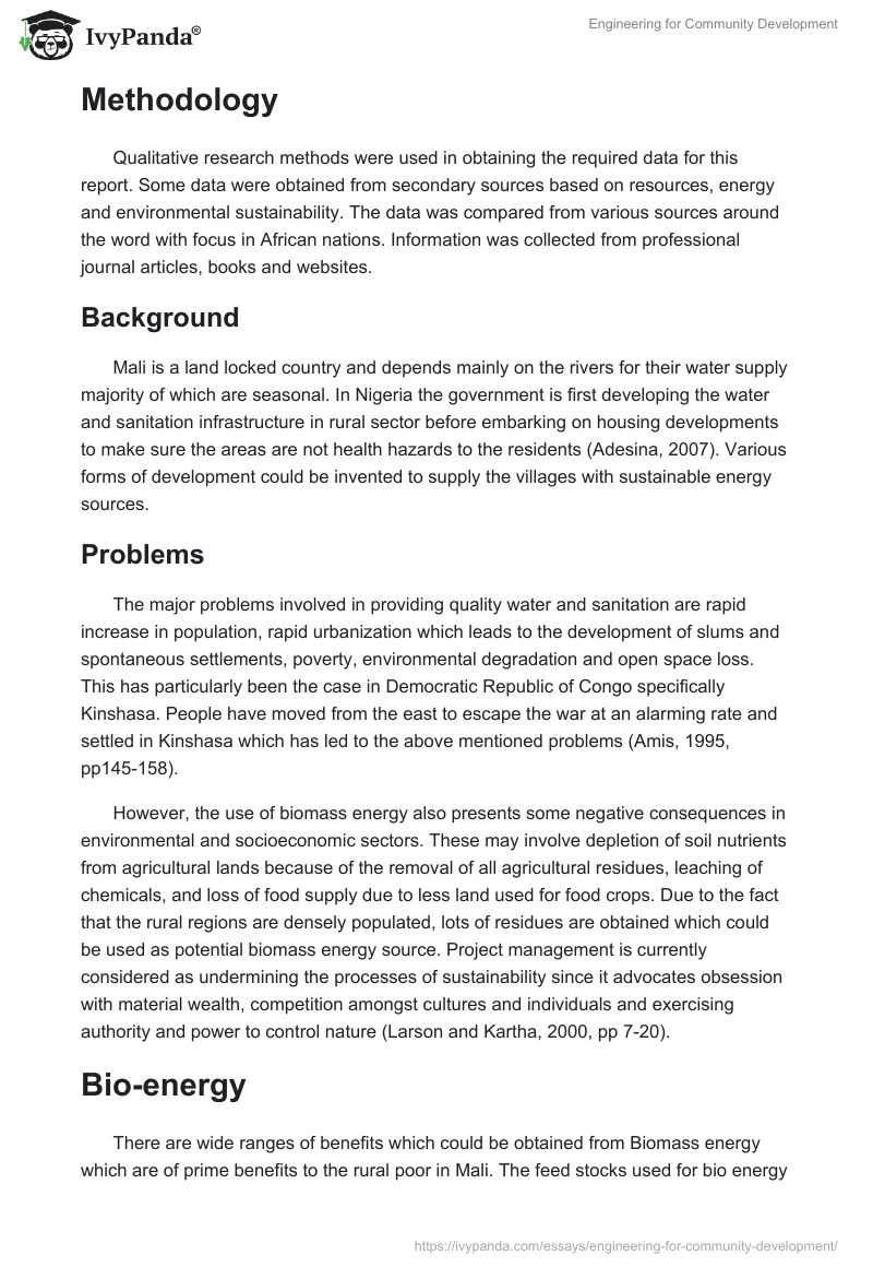 Engineering for Community Development. Page 2