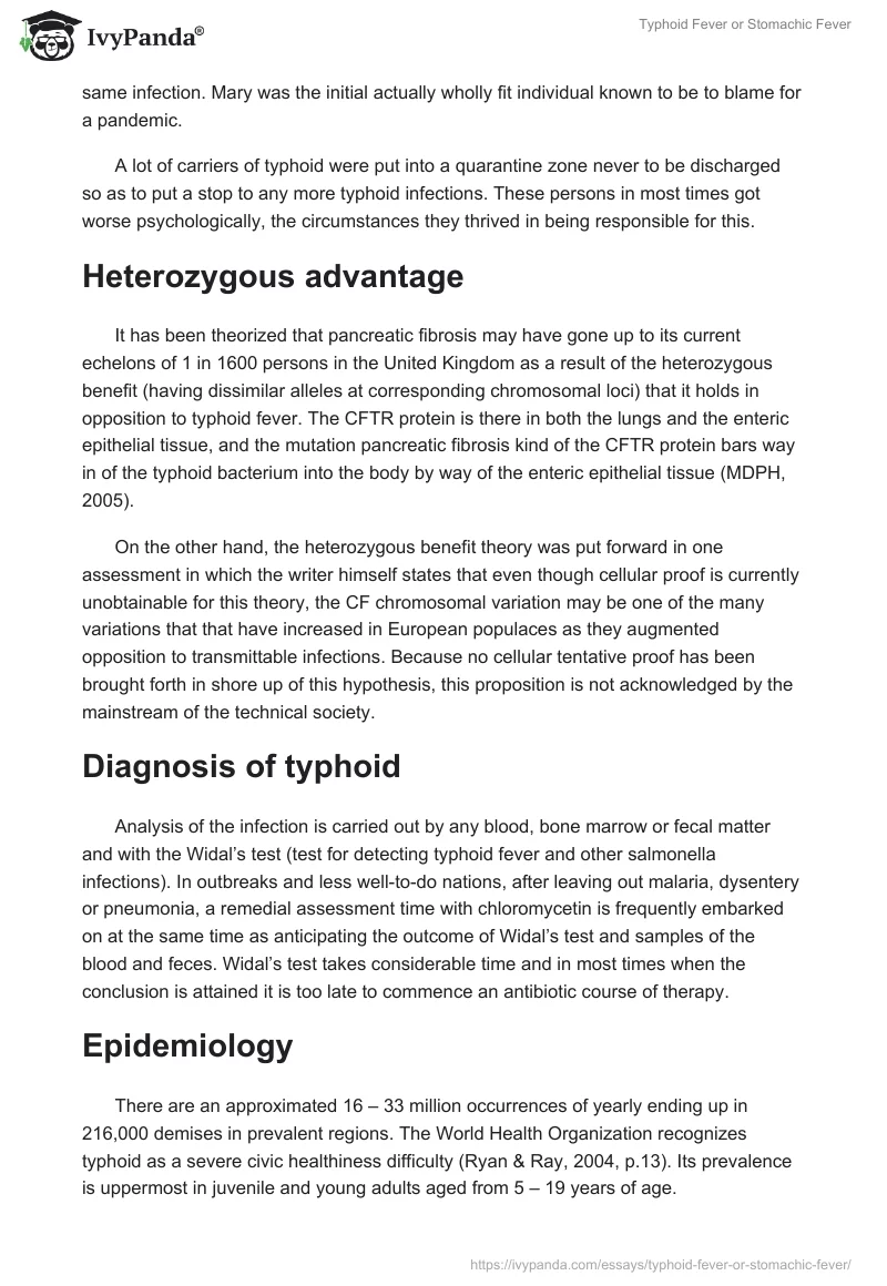 Typhoid Fever or Stomachic Fever. Page 5