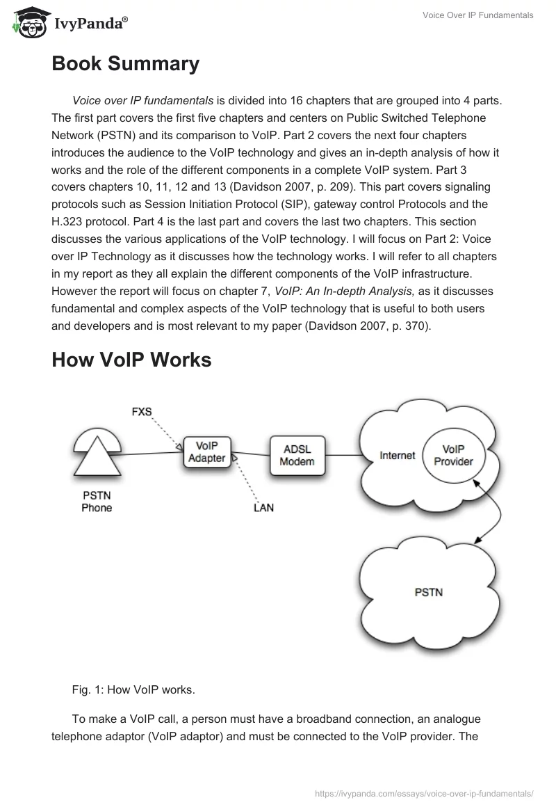 Voice Over IP Fundamentals. Page 2