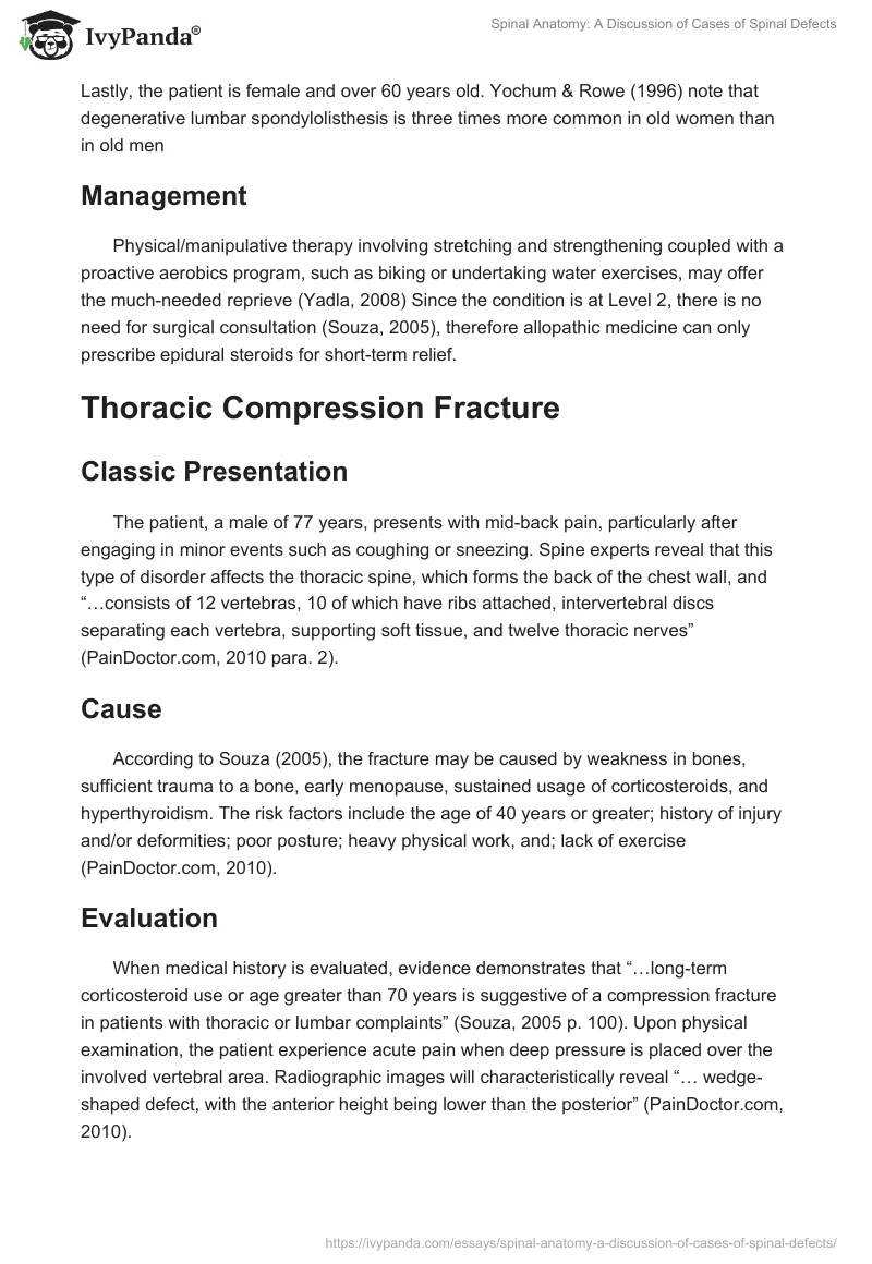 Spinal Anatomy: A Discussion of Cases of Spinal Defects. Page 2