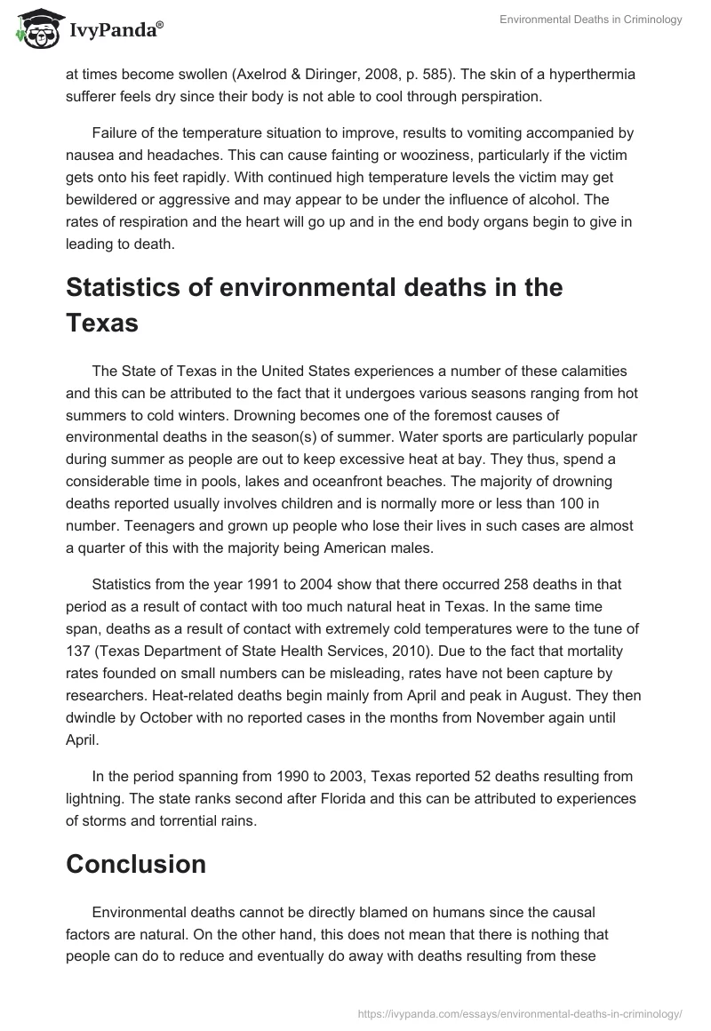 Environmental Deaths in Criminology. Page 4