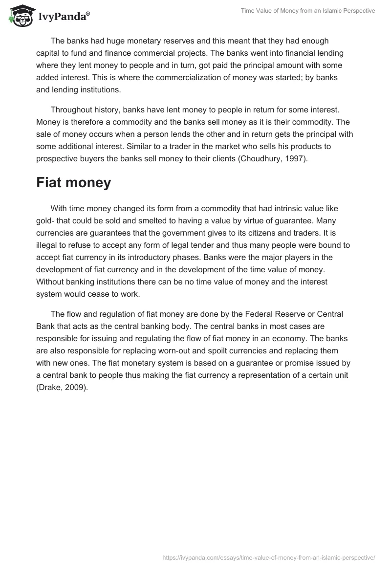 Time Value of Money From an Islamic Perspective. Page 3