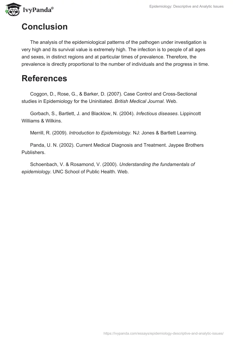 Epidemiology: Descriptive and Analytic Issues. Page 3