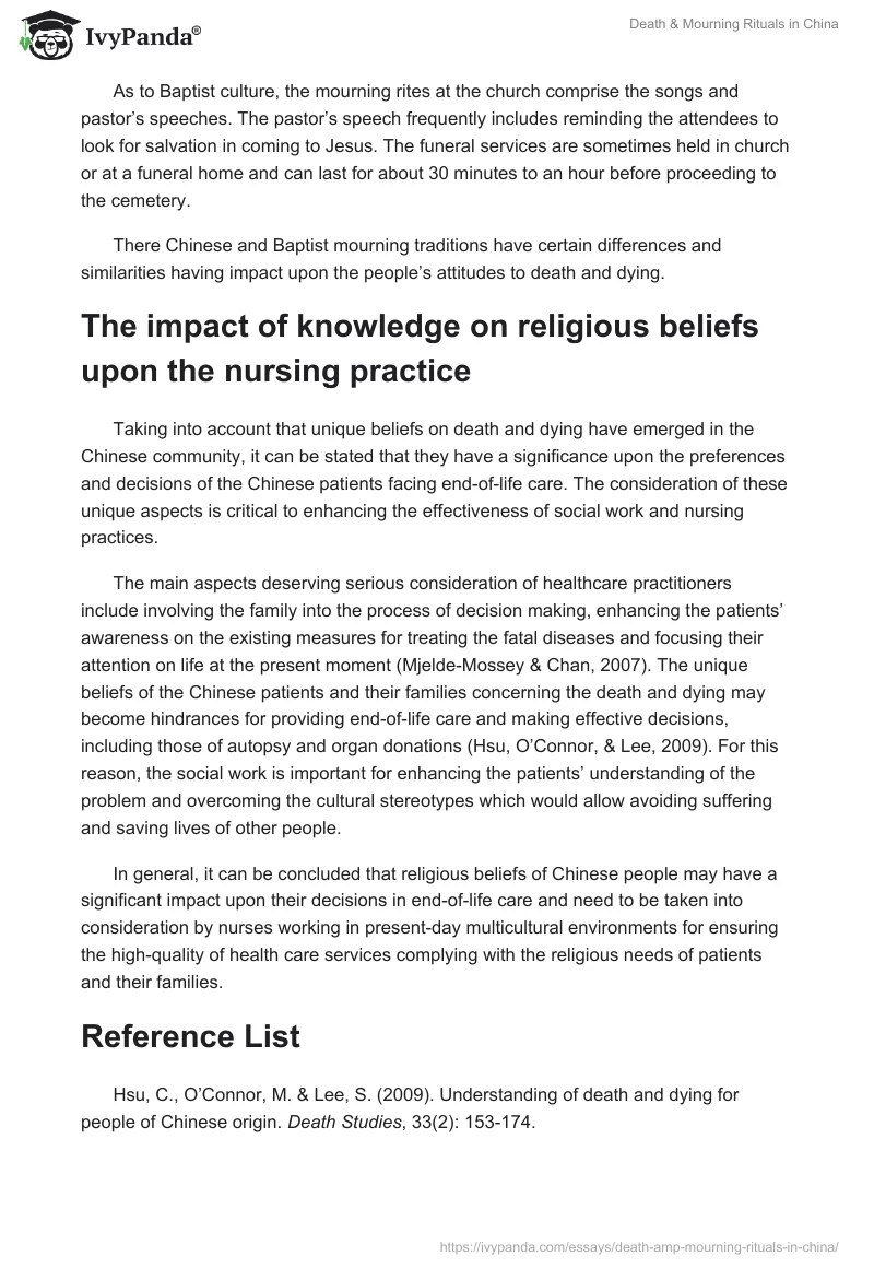 Death & Mourning Rituals in China. Page 3