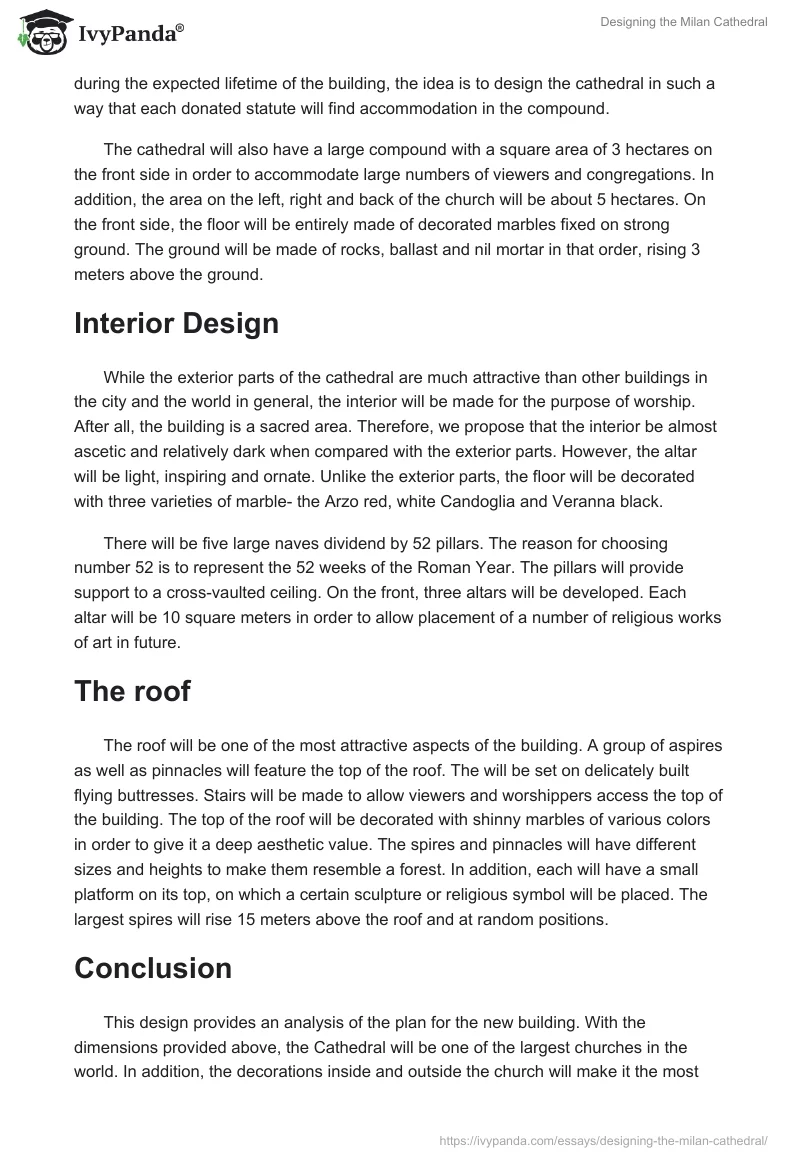 Designing the Milan Cathedral. Page 2