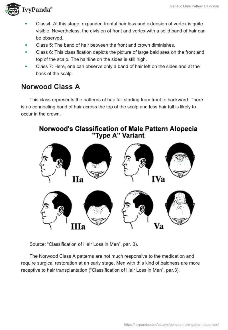 Genetic Male Pattern Baldness. Page 3