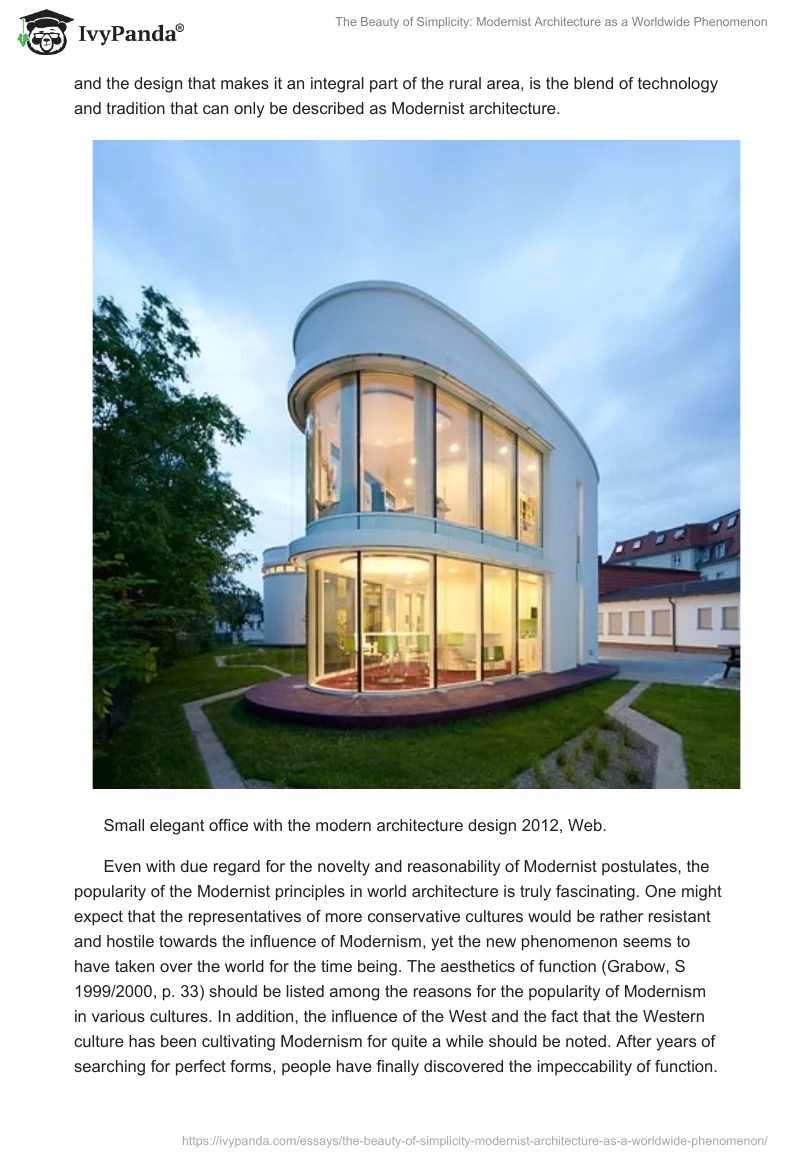 The Beauty of Simplicity: Modernist Architecture as a Worldwide Phenomenon. Page 3