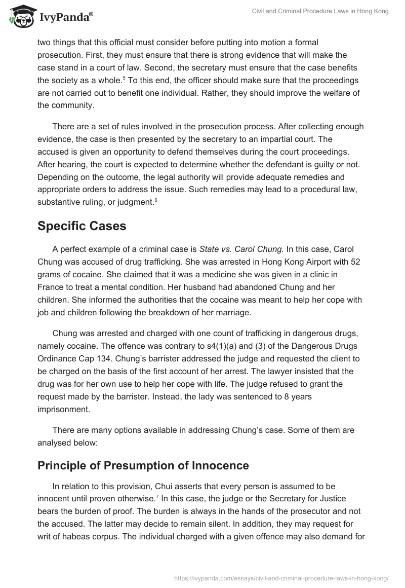 Civil and Criminal Procedure Laws in Hong Kong. Page 2