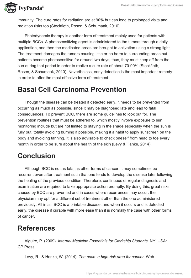 Basal Cell Carcinoma - Symptoms and Causes. Page 4