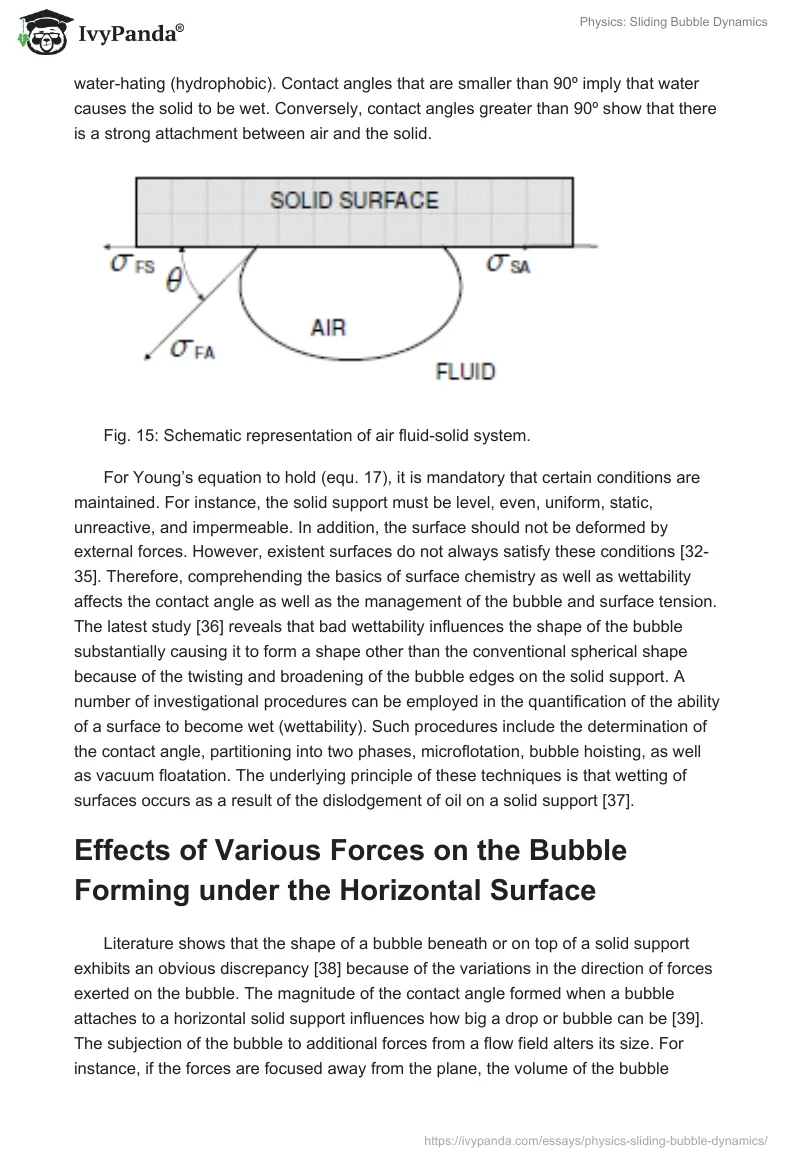 Physics: Sliding Bubble Dynamics. Page 4