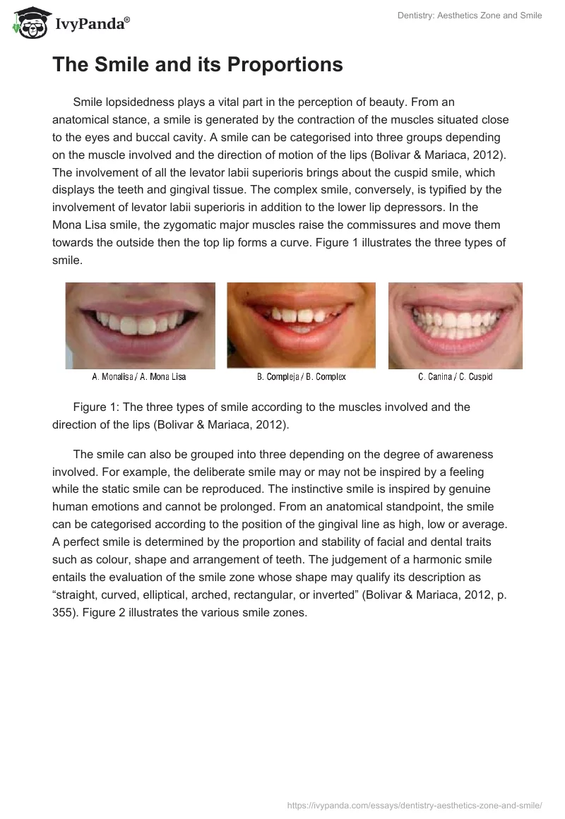 Dentistry: Aesthetics Zone and Smile. Page 2
