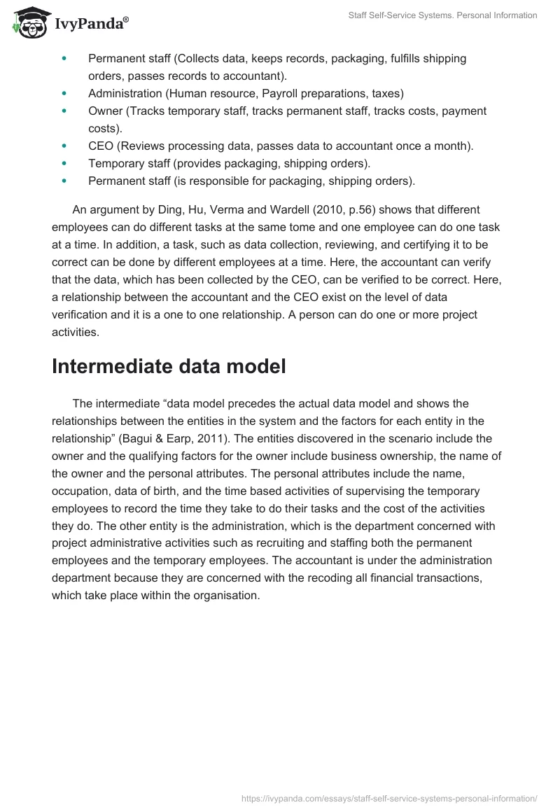 Staff Self-Service Systems. Personal Information. Page 5