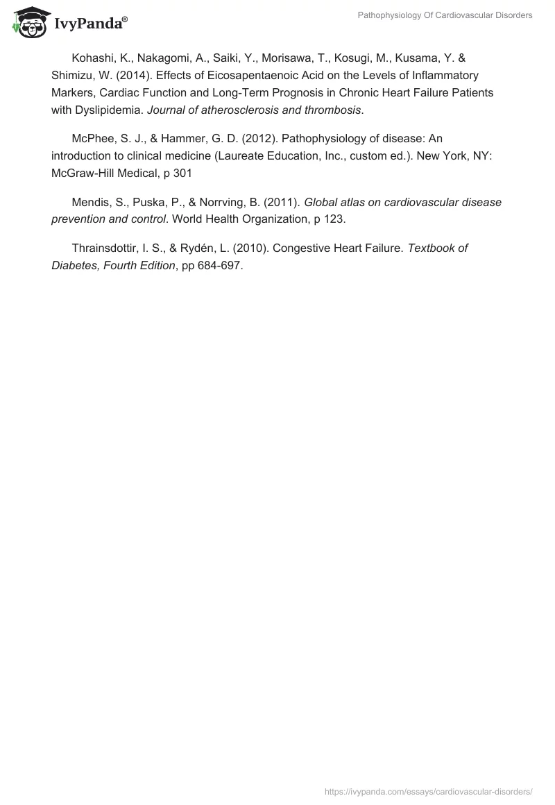 Pathophysiology Of Cardiovascular Disorders. Page 4