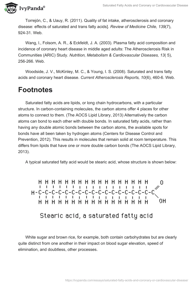 Saturated Fatty Acids and Coronary or Cardiovascular Disease. Page 3