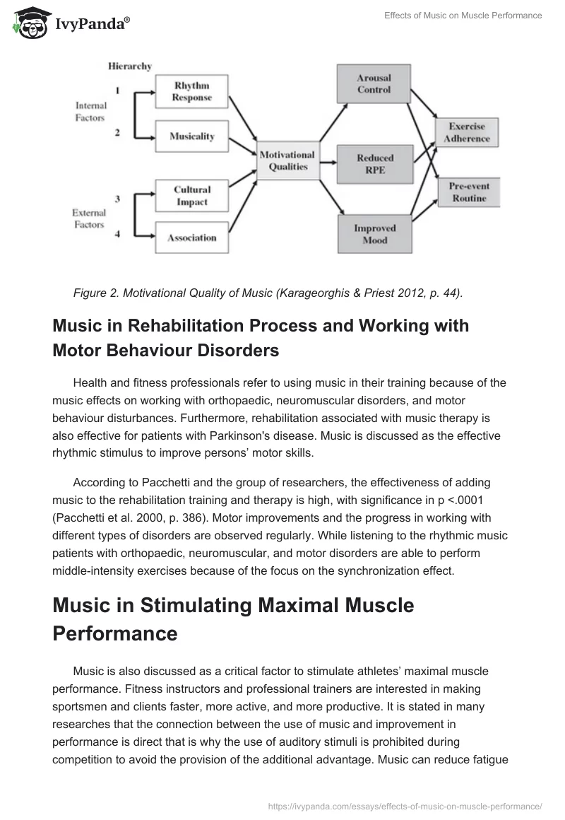 Effects of Music on Muscle Performance. Page 4
