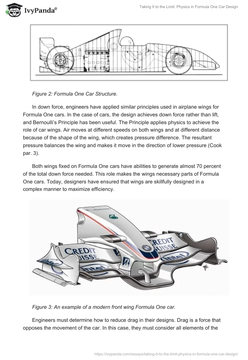 Taking It to the Limit: Physics in Formula One Car Design. Page 3