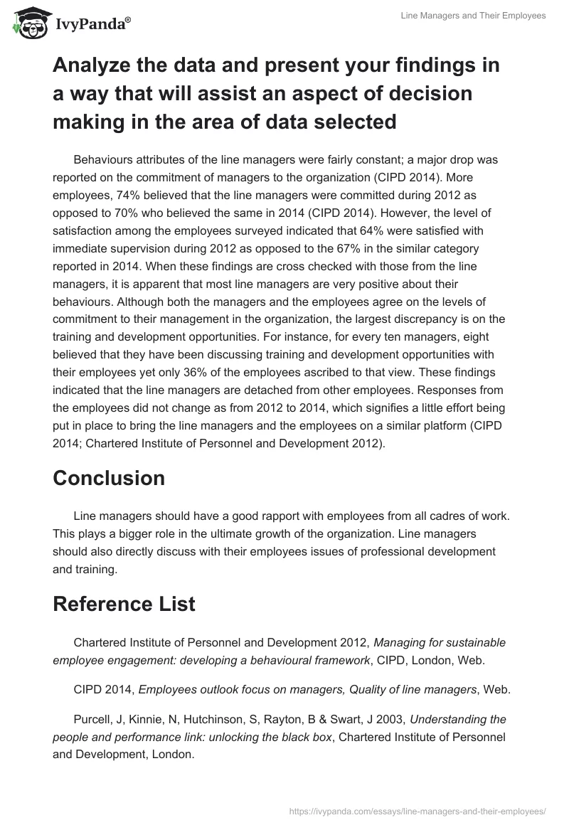 Line Managers and Their Employees. Page 2