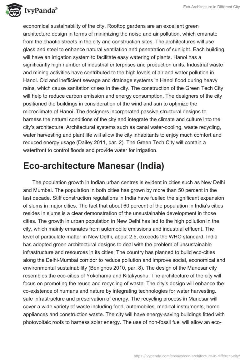 Eco-Architecture in Different City. Page 4