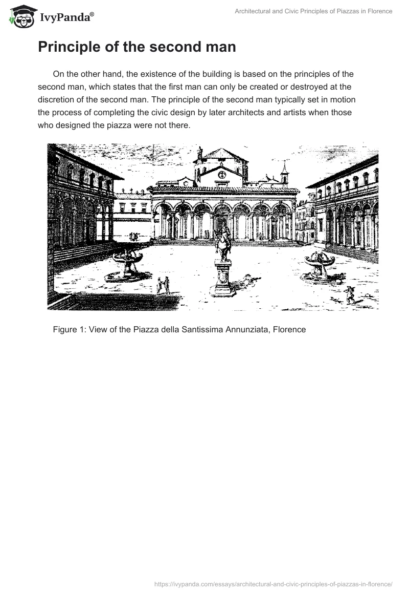 Architectural and Civic Principles of Piazzas in Florence. Page 3