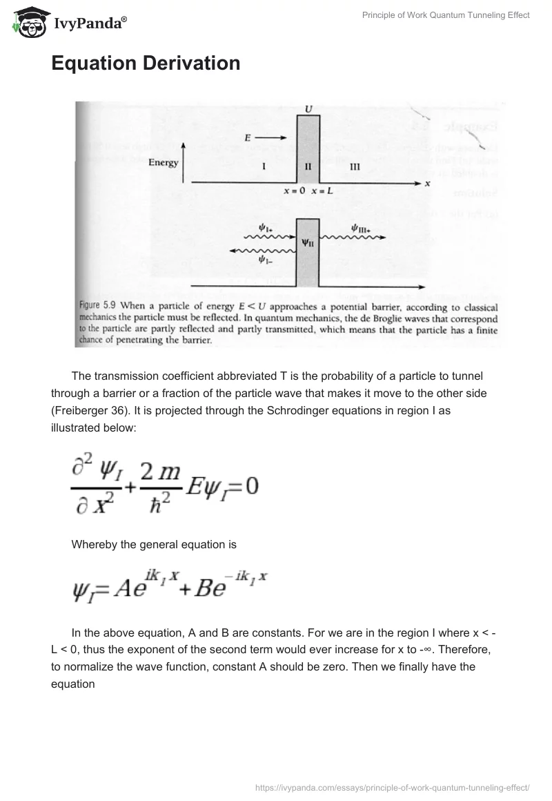 Principle of Work Quantum Tunneling Effect. Page 3