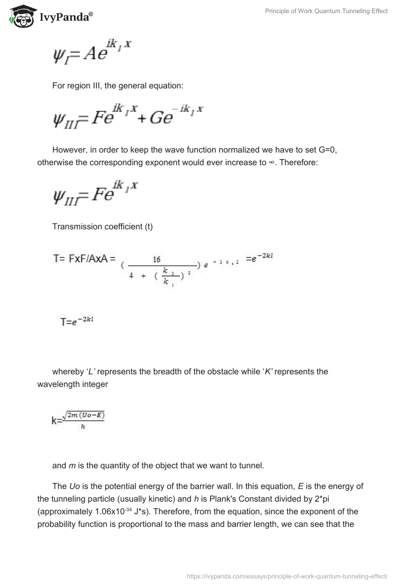 Principle of Work Quantum Tunneling Effect. Page 4