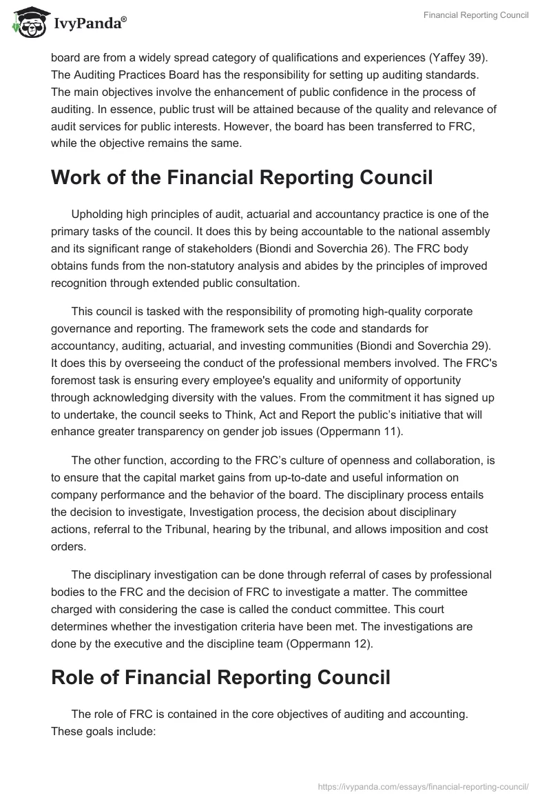 Financial Reporting Council. Page 3