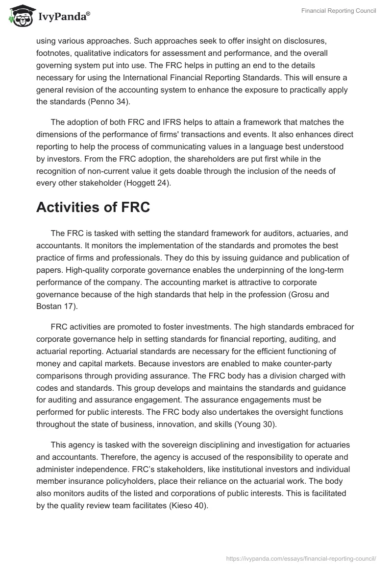 Financial Reporting Council. Page 5