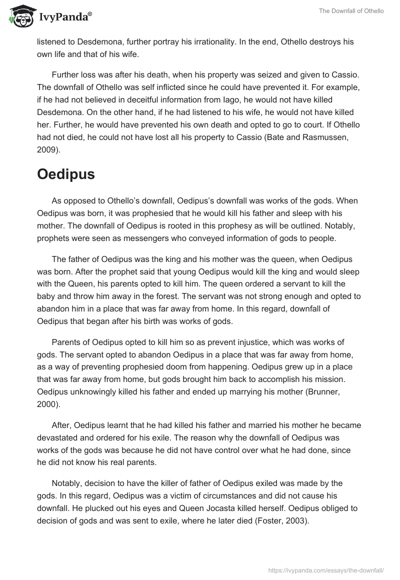 The Downfall of Othello. Page 3