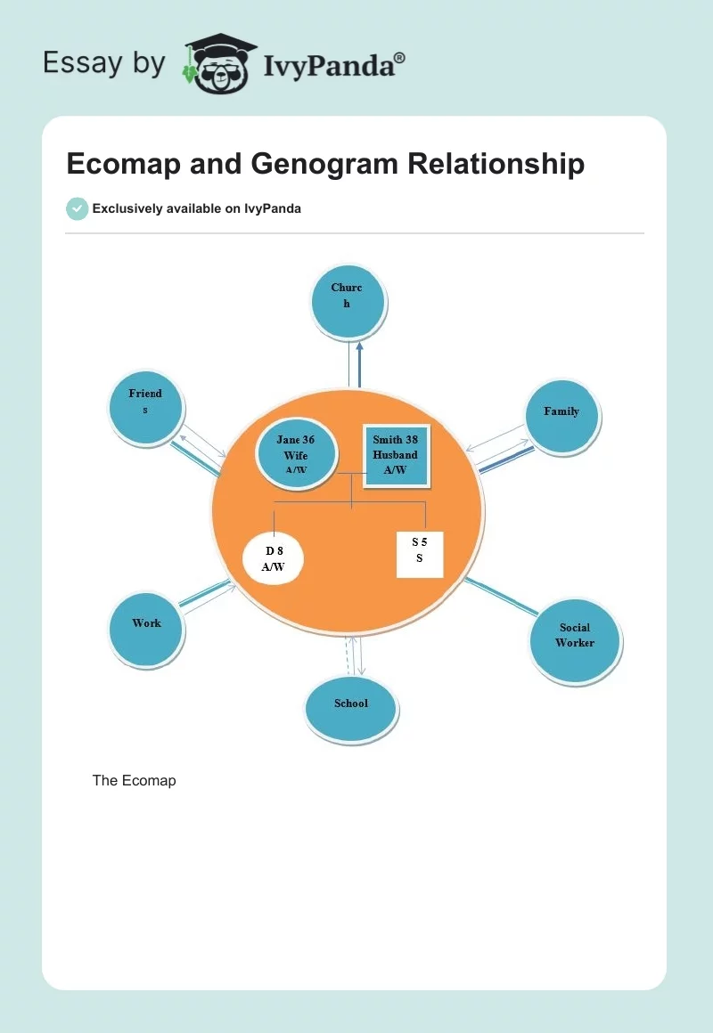 Ecomap and Genogram Relationship. Page 1