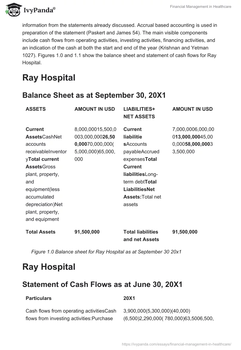 Financial Management in Healthcare. Page 2