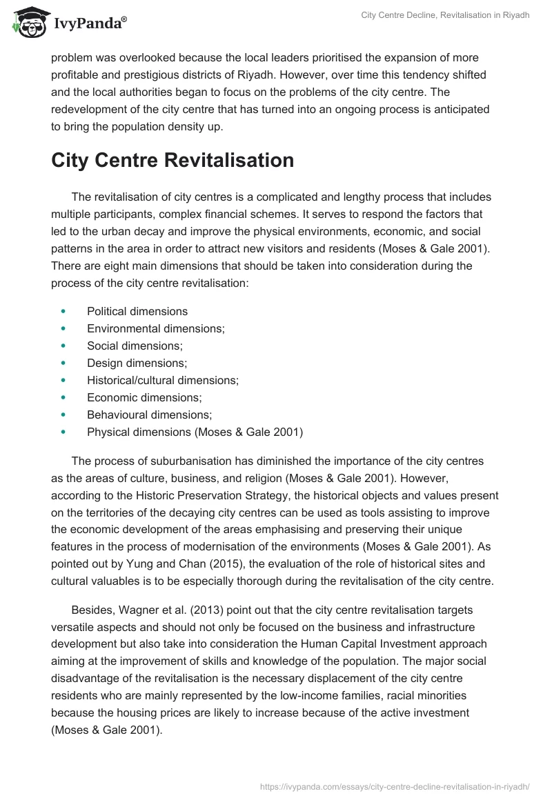 City Centre Decline, Revitalisation in Riyadh. Page 3